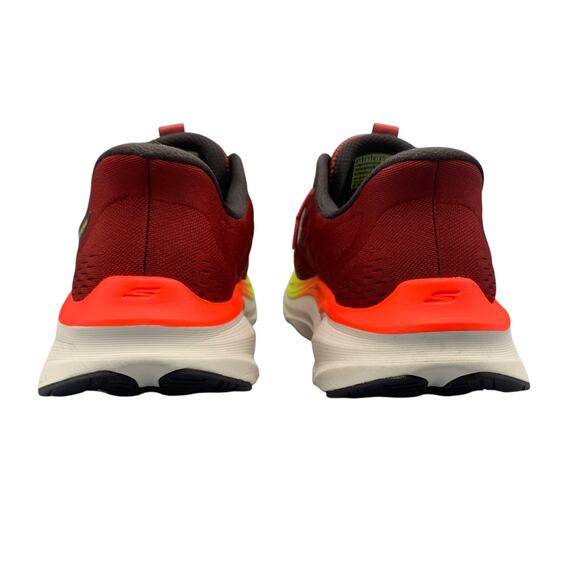 Skechers Max Run Slip In Shoes Size 9.5 Red M Strike 221000 Running Goodyear - Picture 3 of 9